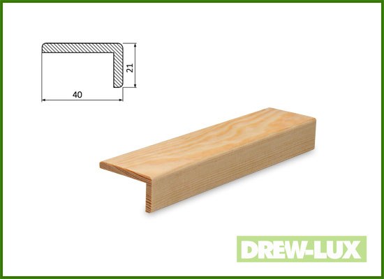 Kątownik sosnowy 4,0 x 2,1 (2,45-2,95)